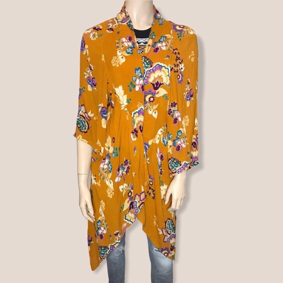 Patrons of Peace By Anthropologie Floral Kimono - Picture 2 of 6